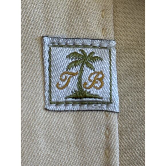 Tommy Bahama Men's Yellow 100% Silk Button-Down Shirt 3XT Big and Tall Relaxed - Picture 4 of 14